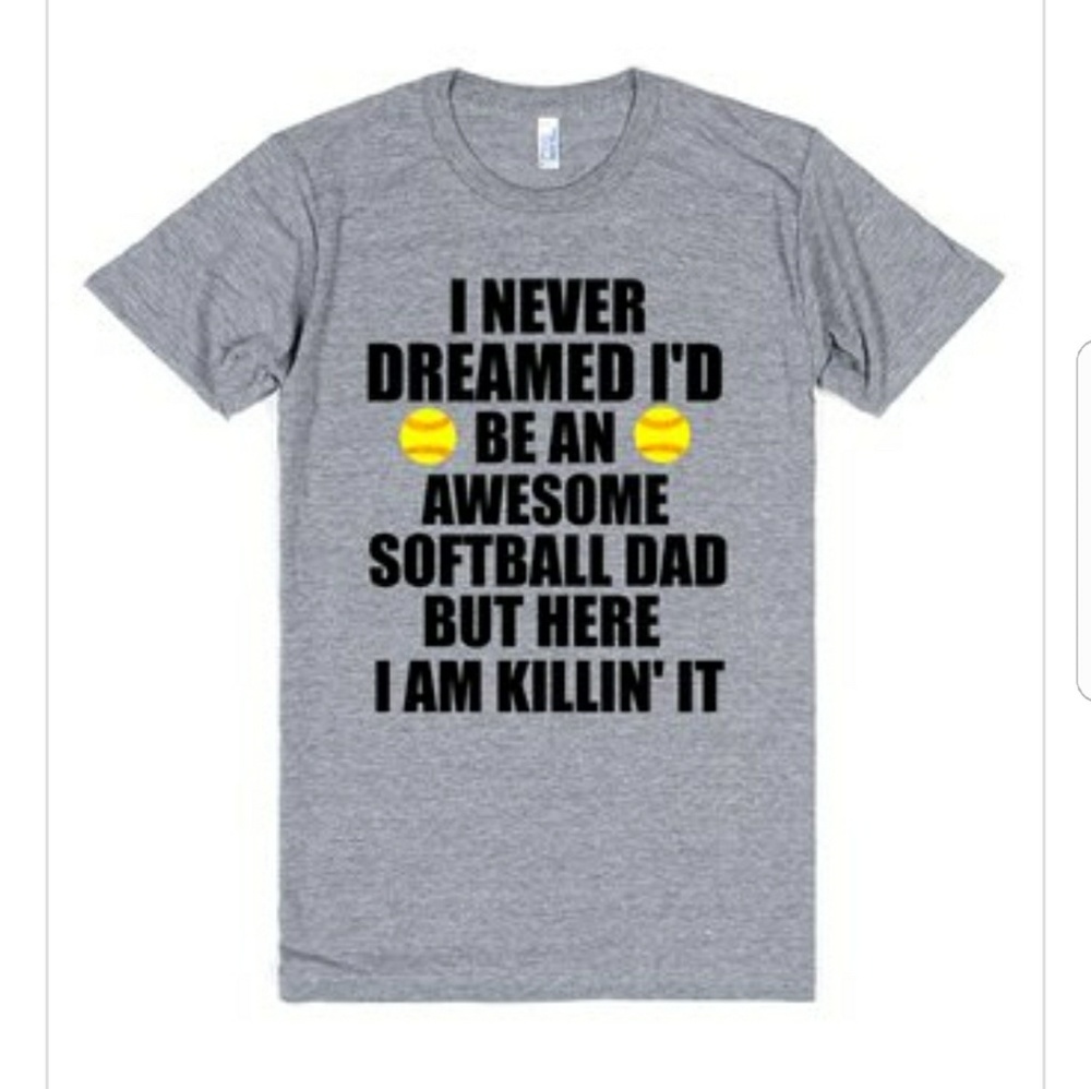 Softball Dad Tshirt